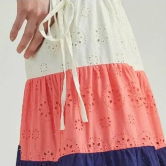 ⭐️🌻 Fantine Maxi Tiered Floral Boho Peasant Hipster Hippie Deco Farm Chic Skirt - Picture 2 of 5